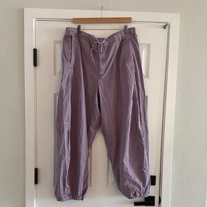Gap Women’s Purple Pants Wide XL